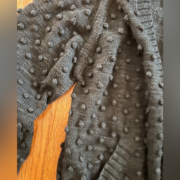 Misha & Puff longline popcorn cardigan in carbon size XS/S - Picture 5 of 6